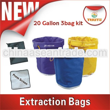20 Gallon 3 Bags Kit Hydroponic Extraction/Bubble Bags