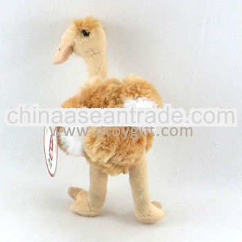 20 cm brown plush toy ostrich