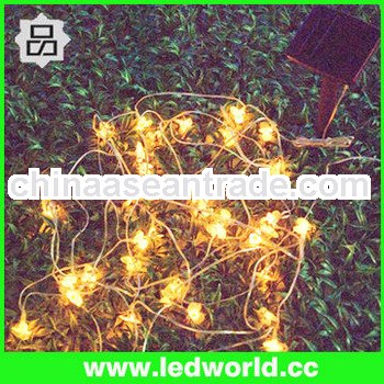 20 led solar powered buzzy bee string lights