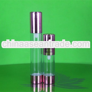 20ml hot sale empty airless pump bottle for personal care product