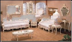 Solid Carved Living Room Furniture