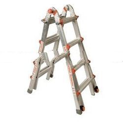 300-Pound Duty Rating Ladder System with Work Platform