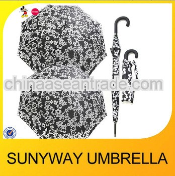 23inche*8ribs flower series rain umbrella