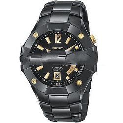 Seiko Mens Coutura Kinetic Retrograde Day Indicator Watch SRN023