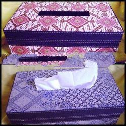 Batik boxes napkin holder