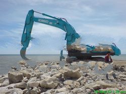 Excavator Rock Grapple