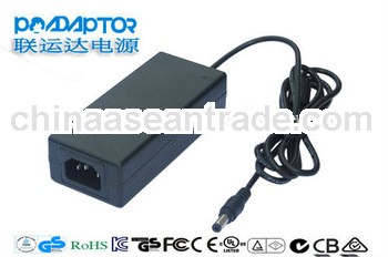 24V 2.5A AC DC adapter with PSE certification