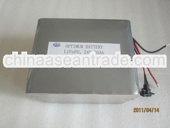 24V 30Ah electric tircycle battery pack