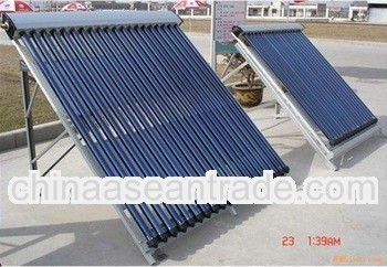 24 Tubes Evacuated tube heat pipe solar collector