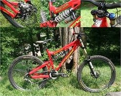 951 FRO RAW WORKS w/ BOXXER WORLD CUP Mountain Bike
