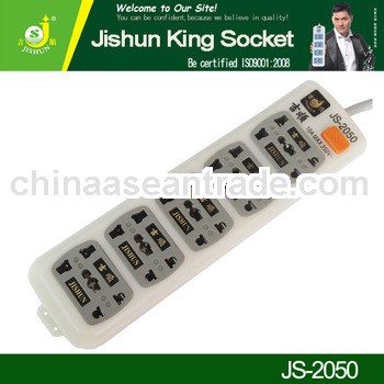 250V 10A Multi Function Outlet Electrical Extension Cable Socket