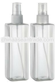 250ml PET material small plastic spray bottle