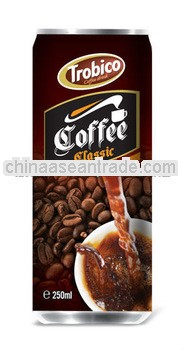 250ml Slim Can Black Coffee Drink