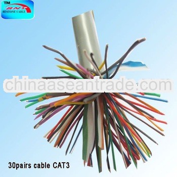 25 pair cat 6 cable/30pairs cable