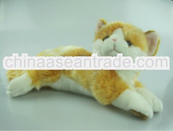 25cm laying stuffed soft toy cat