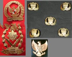 various badges