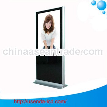 26/32/42/55 inch floor stand digital POP display with lcd video player integrated