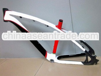 26er full carbon mtb bike frame + headsets+clamp 16"/18"/20"mountain bike frame carbo