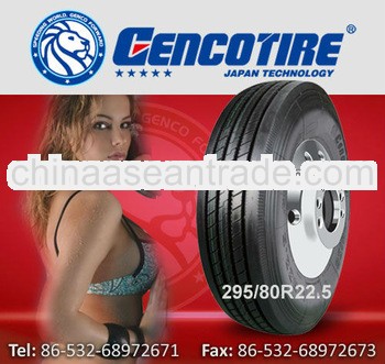 295/80r22.5 Gencotire tyre manufacture truck tires ,high quality