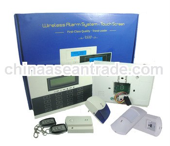 29zones Wireless GSM intruder system alarm safe house alarm system voice alarm with LCD screen