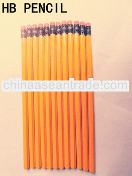 2PCS creative HB pencil with red eraser for school &office ,drawing &writing ,12pcs/opp bag