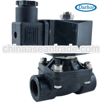 2W series diaphragm plastic gas solenoid valve DN20