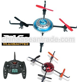 2.4G four-axis rc helicopter with LCD controller