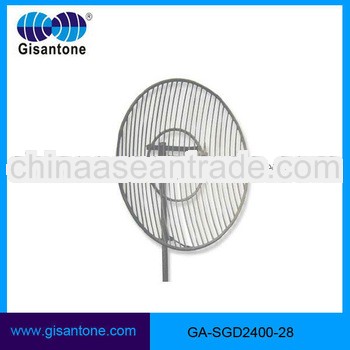 2.4ghz 28dbi grid parabolic antenna