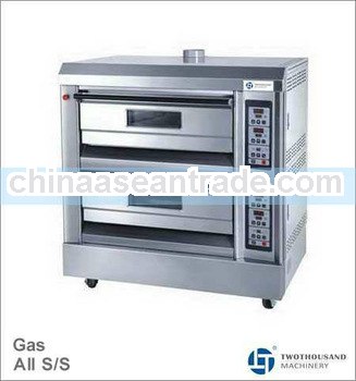 2 Decks 4 Trays Bread Baking Oven TT-O38D All S/S