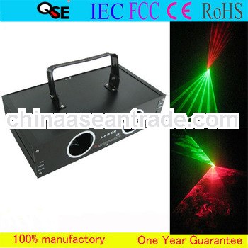 2 Heads/Eyes Red & Green Professional Stage Laser Word Lighting