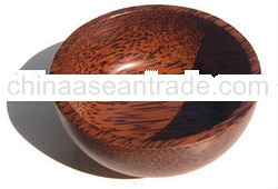 COCONUT WOOD BOWL