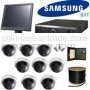 Samsung Security Camera System 9ch DVR