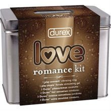 Durex Love Romance Condom TiN, 14-count
