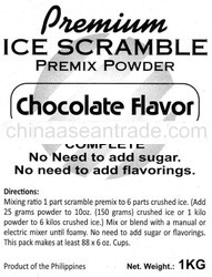 Bubbles Ice Scramble Premixes and Supplies
