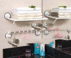 Double Layers & Double Bars Kitchen & Bathroom Shelf