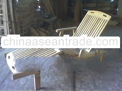 lounger small slat with arm