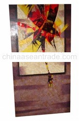 Abstract Brown Painting