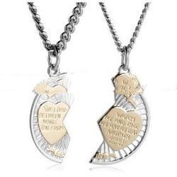 Silver Mizpah Medal, 20" & 24"