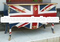 Brit Flag Commode