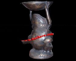 Bali Cooper Statue | Frog lift wok up