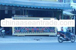 Extra Large Beads Panel Lampung Tapestry