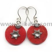 Unique Sterling Silver Earring Handmade