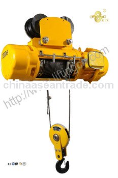 2t*6m electric wire rope hoist