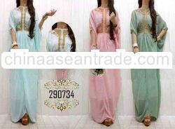 Beautiful Kaftan with soft color