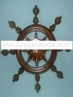 Teak Wood Wall Clock