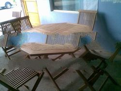 Octagonal Dining Set
