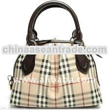 CHECKERED BBERRY HANDBAG/SHOULDER BAG