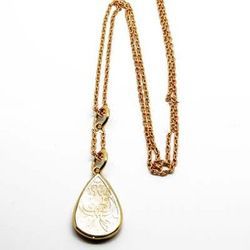 Brass necklace bjns.006