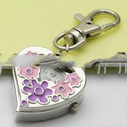 KEYCHAIN WITH WATCH