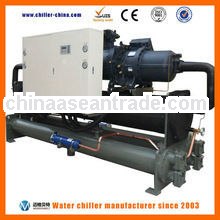 300 Ton industrial water cooled bitzer compressor chillers unit with cooling tower